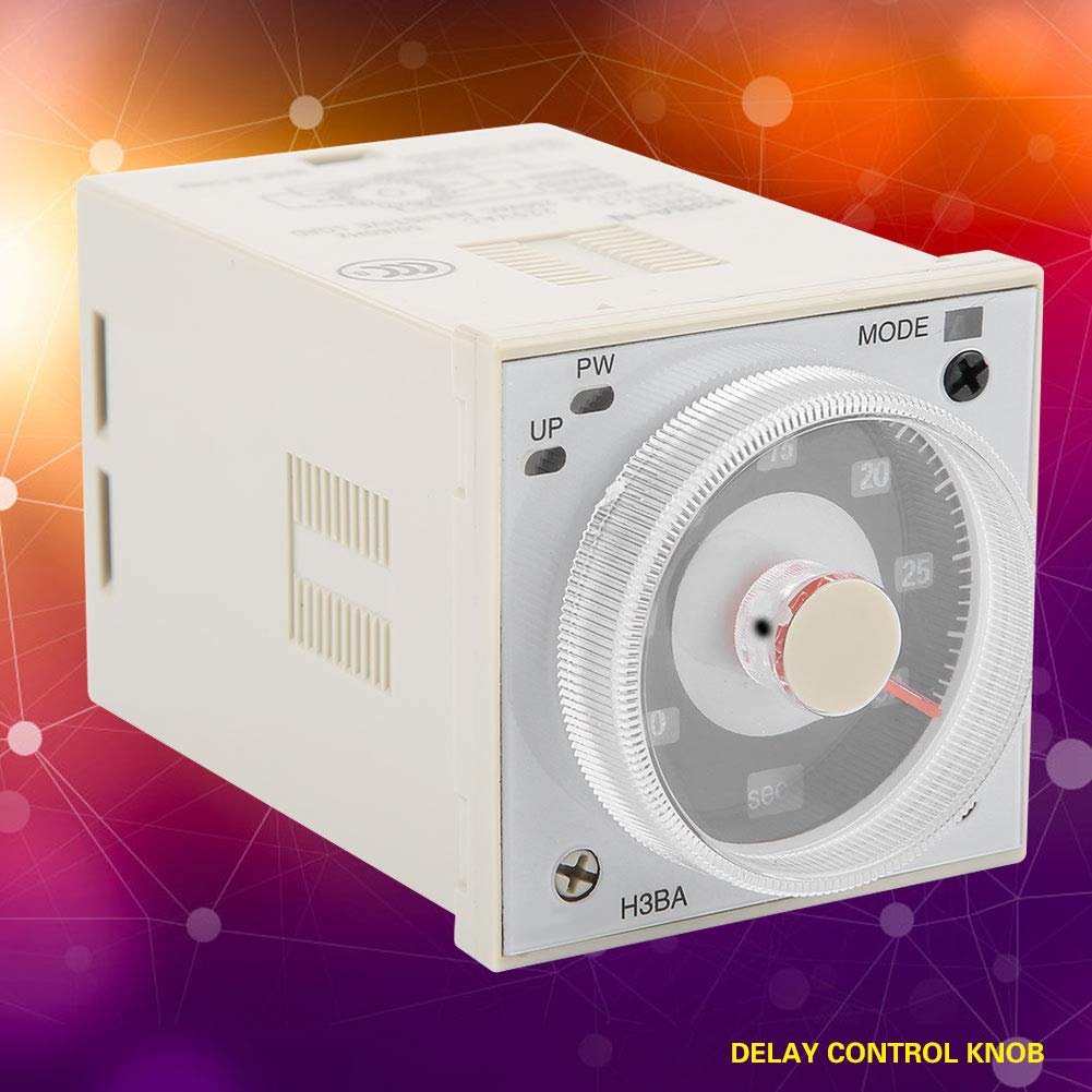 JRBJWYVV AH3-3 タイムリレー DC12V DC24V AC110V AC220V 遅延